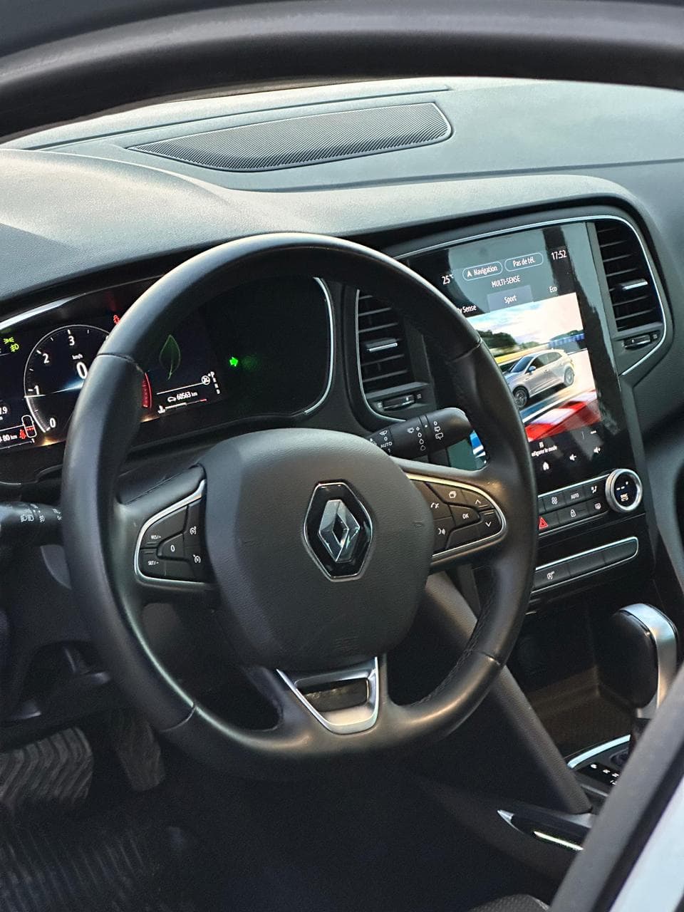 Renault Megane RS interior dashboard