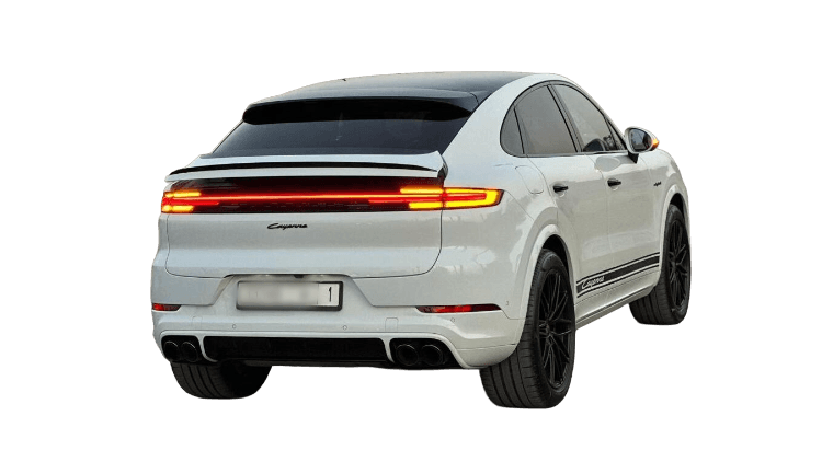 Porsche Cayenne back view