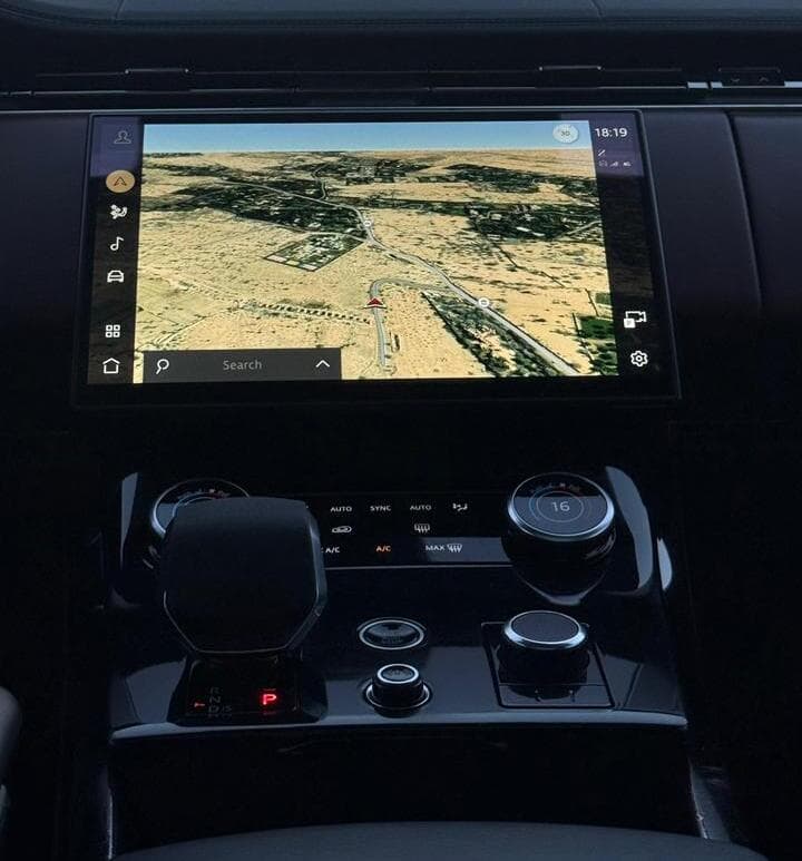 Range Rover Sport dashboard